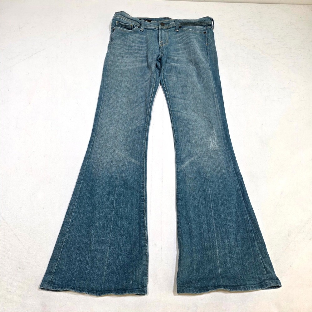 Citizens of Humanity Ingrid 102 Jeans Womens 27 Blue Low Waist Flare Stretch
